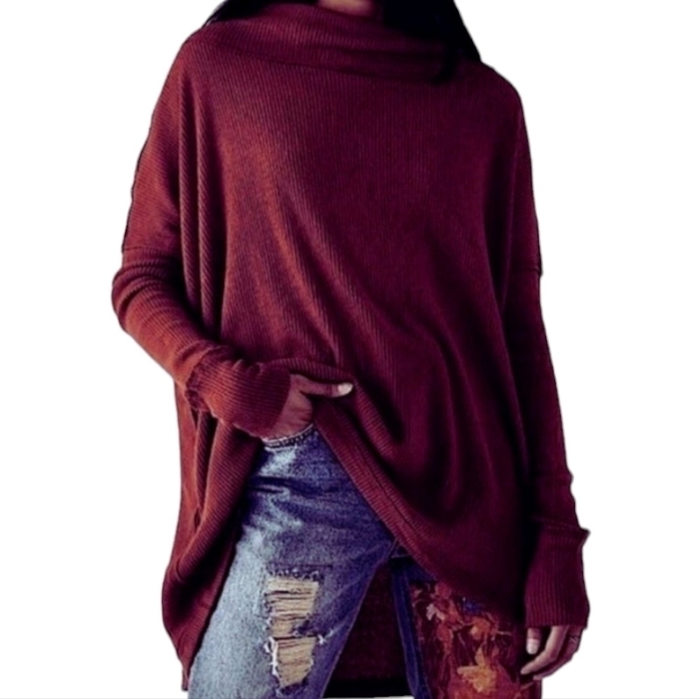 Free People Juicy Long Sleeve Thermal Top in Date Night Size S - Picture 4 of 8